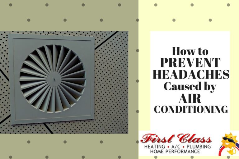 How to Prevent Headaches Caused by Air Conditioning First Class