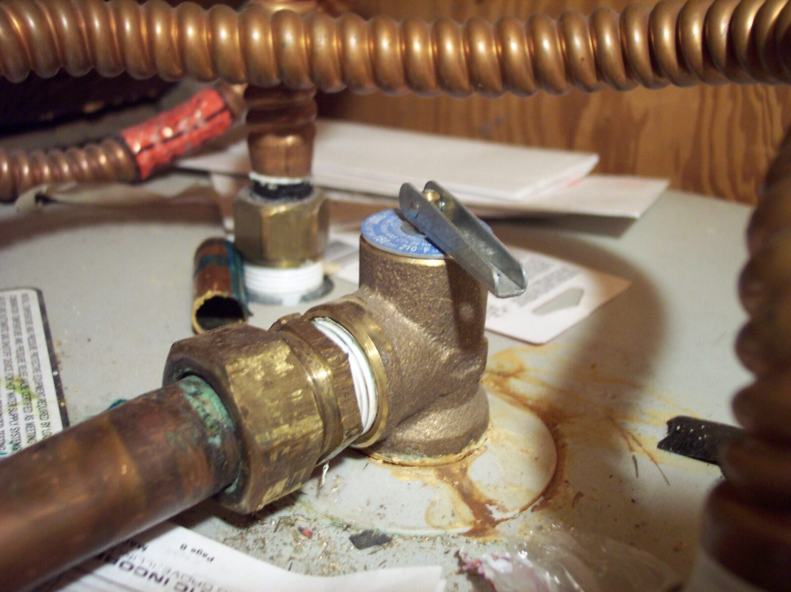 How to locate the emergency shut-off valve