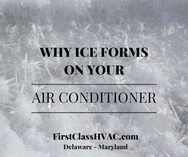 Why Ice Forms on Your Air Conditioner